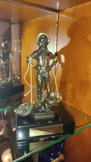 Figura Cenachero Bronce Málaga