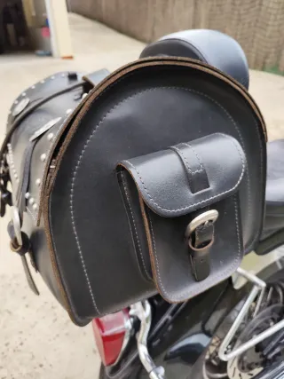 Alforjas y baúl Held con soporte