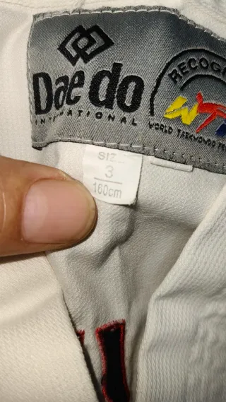 Traje Taekwondo Dae Do Talla 3 160cm
