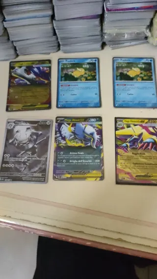 Lotto 3700 Carte Pokemon