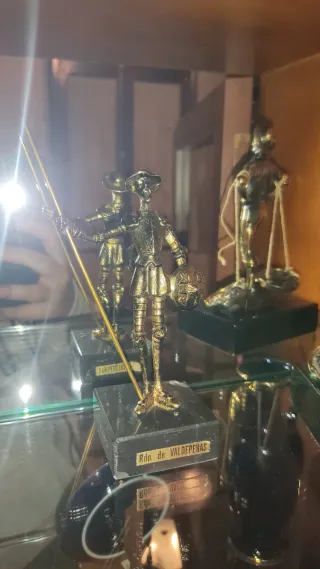 Recuerdo de Valdepeñas Figura Soldado