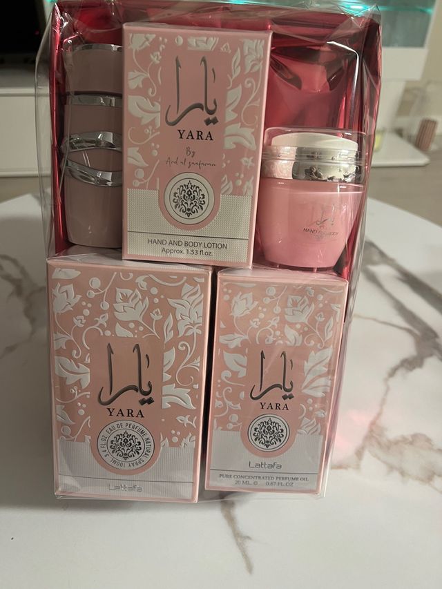 Set Perfume Yara Lattafa Original 100ml + Loción