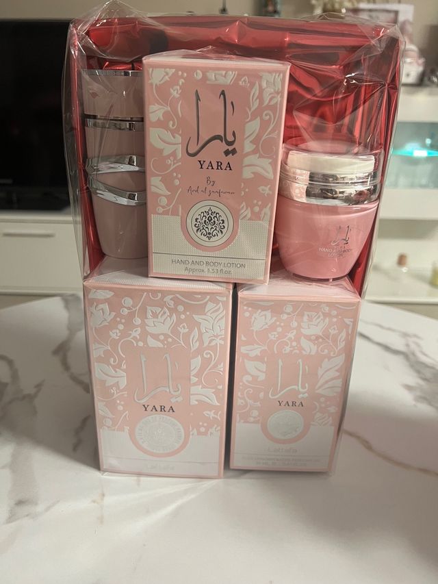 Set Perfume Yara Lattafa Original 100ml + Loción