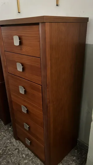 Conjunto de dormitorio madera