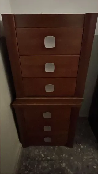 Conjunto de dormitorio madera