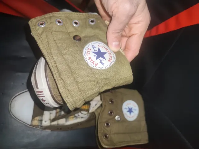 Converse All Star Alte Verde Pieghevoli vintage 46