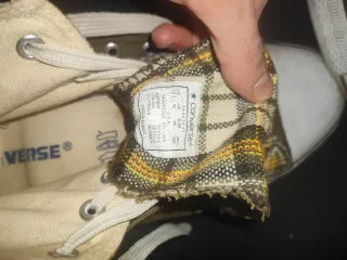 Converse All Star Alte Verde Pieghevoli vintage 46