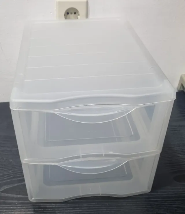 Cajonera de plástico 2 cajones