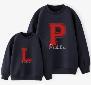 Sudaderas personalizadas con iniciales