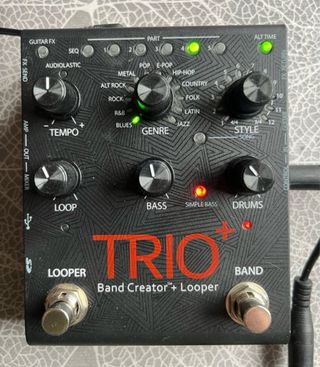 Digitech Trio + Creador de Banda Looper