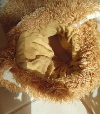 Pantofole cane marroni taglia unica