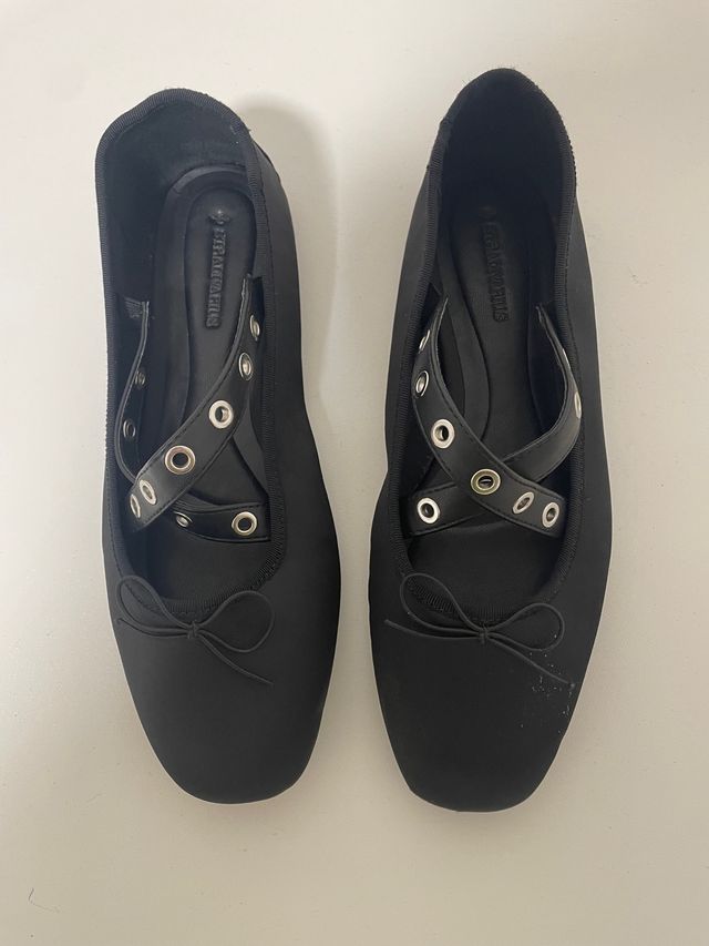 Bailarinas Stradivarius Talla 37 Negras