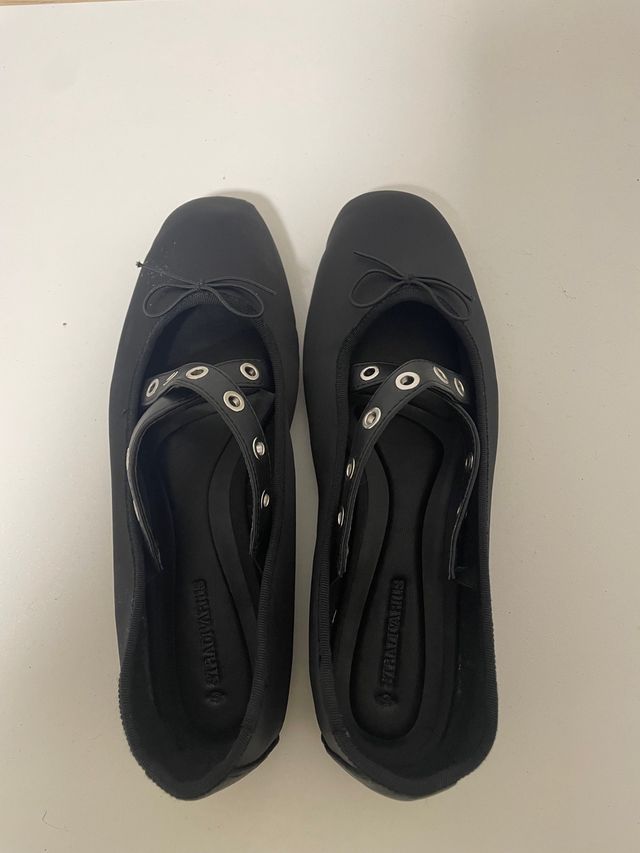 Bailarinas Stradivarius Talla 37 Negras