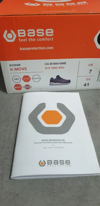 Scarpe da lavoro antinfortunistiche Base n 41