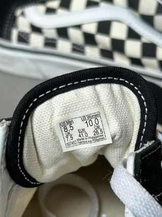 Zapatillas Vans 41, Old Skool Checkerboard