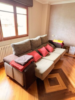 Sofá 3 plazas asientos deslizantes urge venta