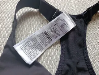 Sujetador deportivo alto impacto cremallera