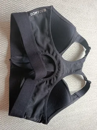 Sujetador deportivo alto impacto cremallera