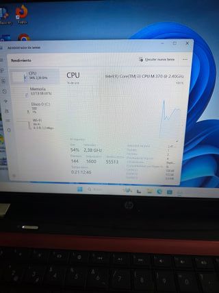 Ordenador portátil HP INTEL ICORE 3, 8RAM, WIN11