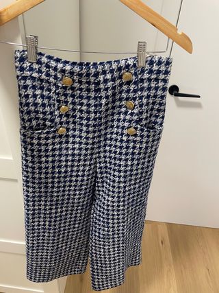 Pantalón Zara pata gallo talla XS