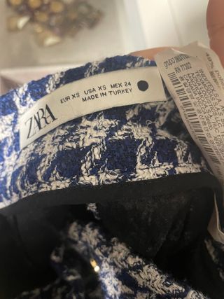 Pantalón Zara pata gallo talla XS