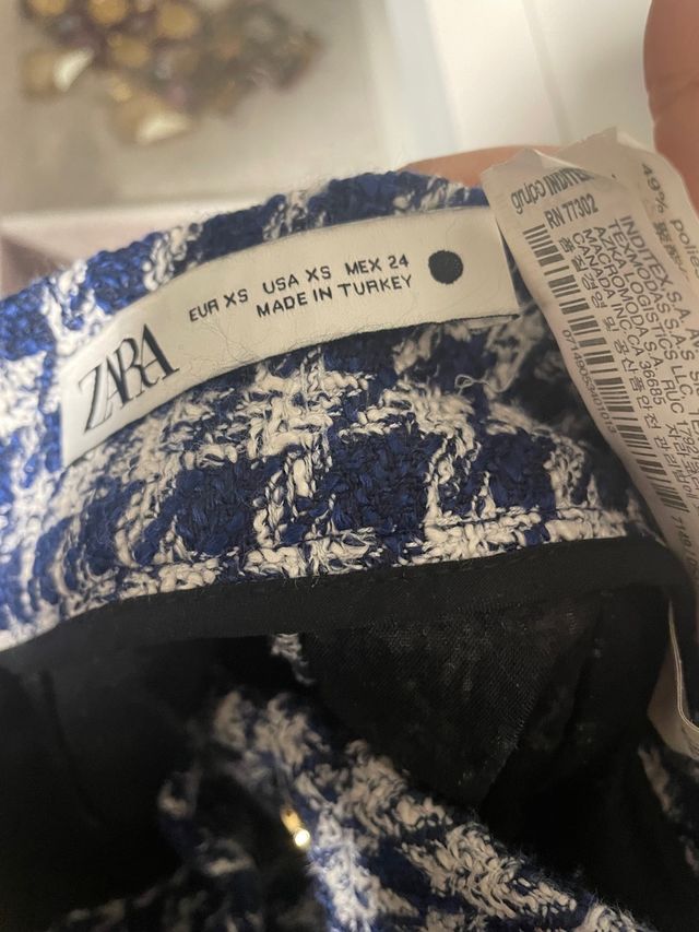 Pantalón Zara pata gallo talla XS