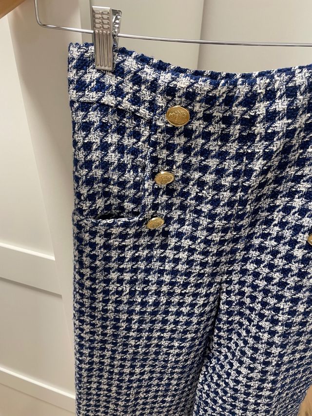 Pantalón Zara pata gallo talla XS
