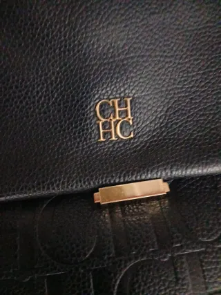 Bolso Carolina Herrera Negro Original