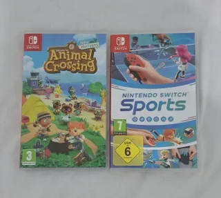 Nintendo Switch Sports y Animal Crossing