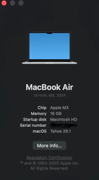MacBook Air M3