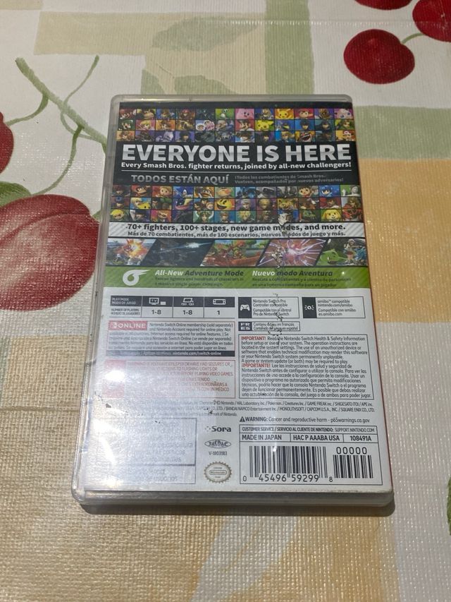 Super Smash Bros. Ultimate Nintendo Switch