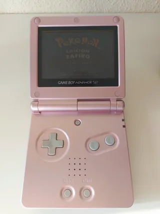 Gameboy Advance Sp Oro Rosa