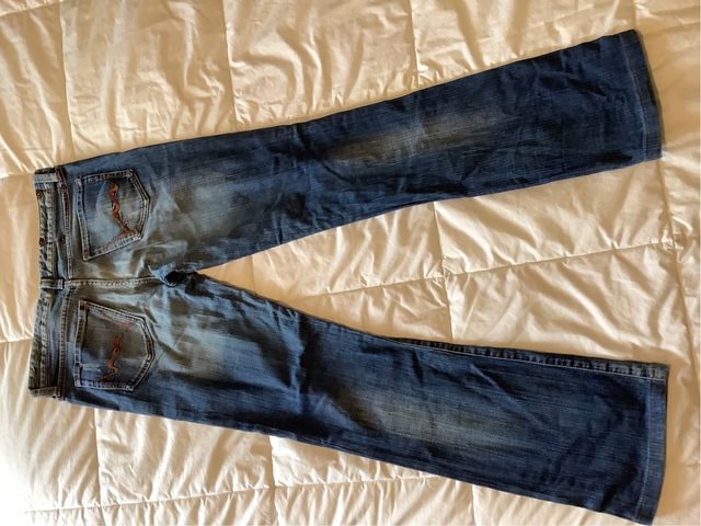 Pantalón vaquero Caramelo azul