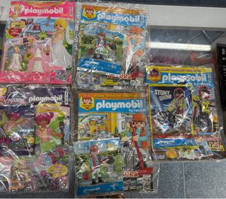 Playmobil Revista + Muñeco