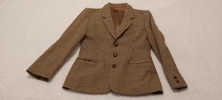 Elegante chaqueta de mujer de lana.