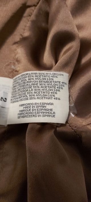 Elegante chaqueta de mujer de lana.