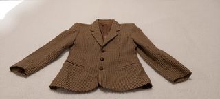 Elegante chaqueta de mujer de lana.