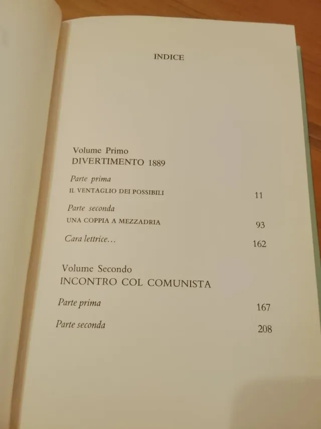 Morselli, Divertimento 1889 Incontro Col Comunista