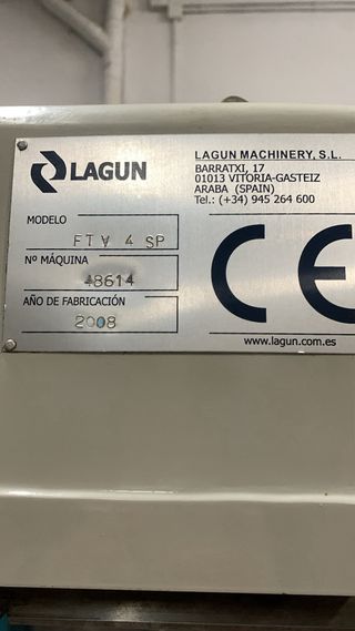 Fresadora Lagun FTV- 4