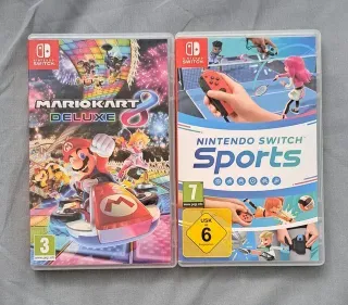 Mario Kart 8 Deluxe y Nintendo Switch Sports