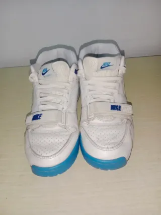 Zapatillas Nike Air Trainer 1 Blancas y Azules
