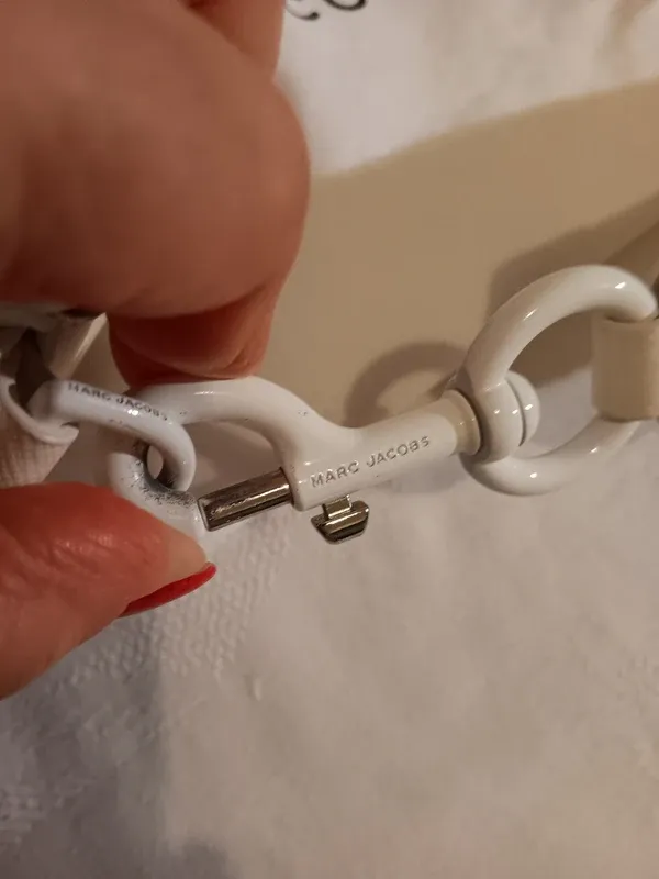 Borsa Marc Jacobs Snapshot Total White