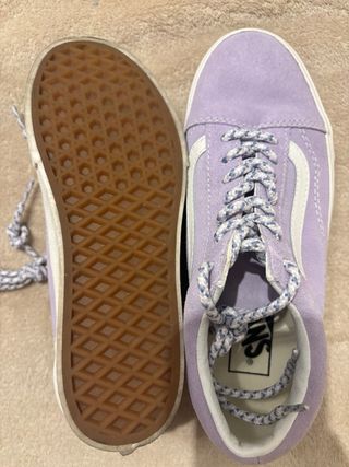 Vans Old School Plataforma Lila