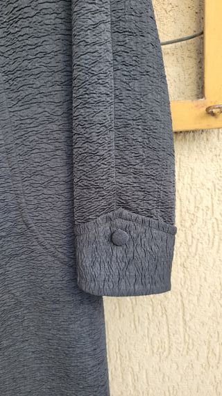 Abito nero lungo 86 cm