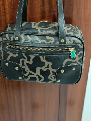 Bolso Tous Negro y Marrón Original