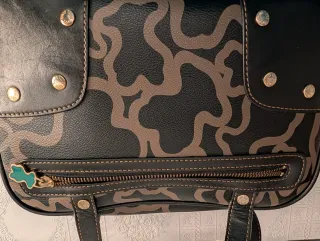 Bolso Tous Negro y Marrón Original