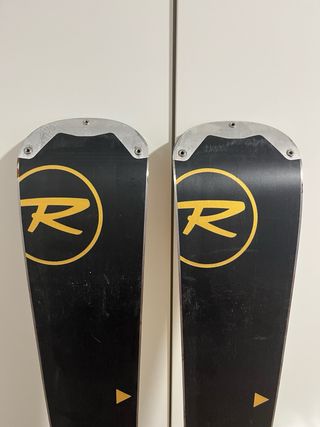 Esquís Rossignol Temptation y bastones