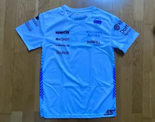 Camiseta Williams Racing F1 Talla M y L