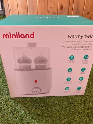 Calienta biberones doble Miniland Warmer Twin