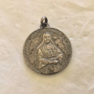 MEDALLA DE PLATA DE NAZARIA IGNACIA MARCH 1992